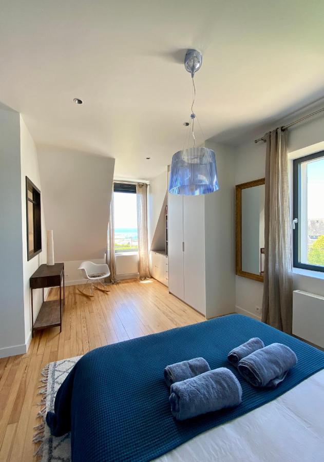 Superbe Villa Vue Sur Mer, Corniche De La Plage Bénodet Dış mekan fotoğraf